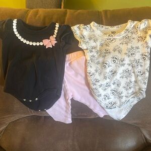 Bundle of baby clothes